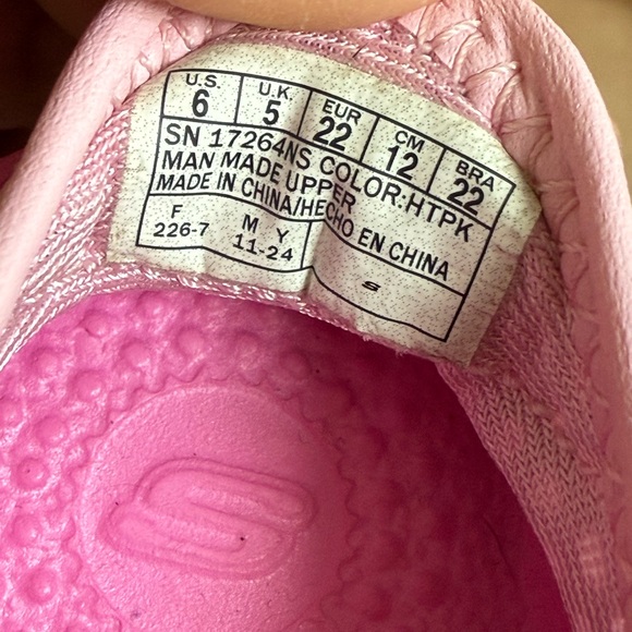 Skechers Kids' Vibrant Pink Slip-On Sneakers - Picture 8 of 8